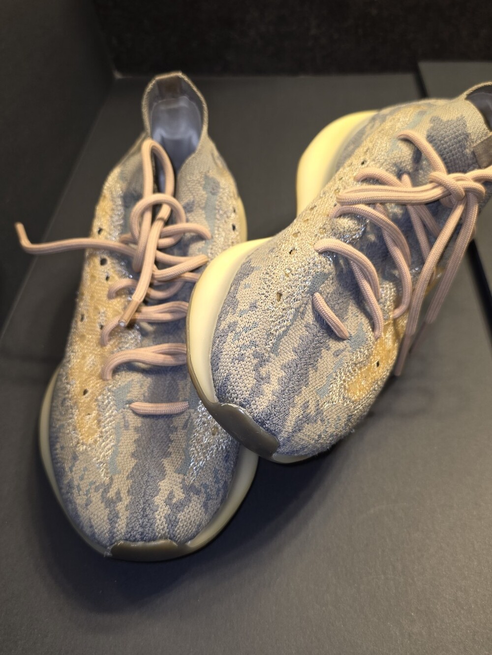 adidas Yeezy Boost 380 Mist FX9764 Men's Size 7 US Gray Tan